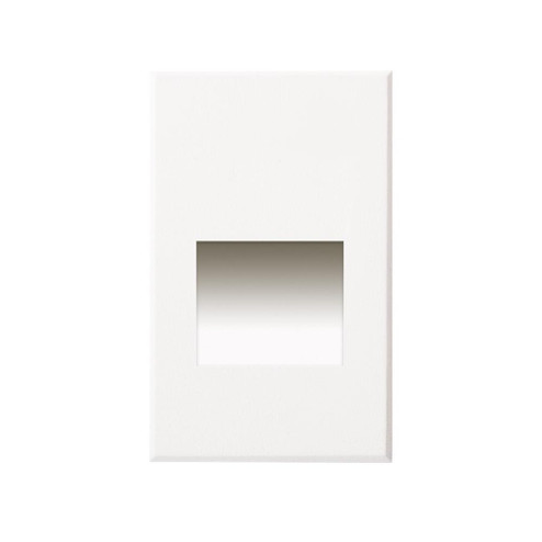 Sonic 5-in White Dimmable LED Outdoor Low Voltage Wall/Step Lights (461|ER3005-WH-12V)