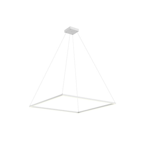 Piazza 48-in White LED Pendant (461|PD88148-WH)