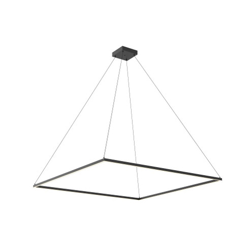 Piazza 60-in Black LED Pendant (461|PD88160-BK)
