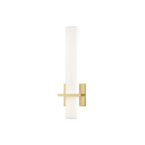 Nepal 18-in Brushed Gold Dimmable LED Wall Sconce (461|WS84218-BG)