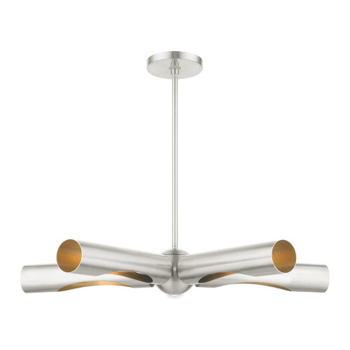 5 Lt Brushed Nickel Chandelier (108|45895-91)