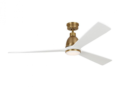 Bryden Smart 60'' Dimmable Indoor/Outdoor Integrated LED Antique Brass Ceiling Fan (6|3BRYSM60HABD)