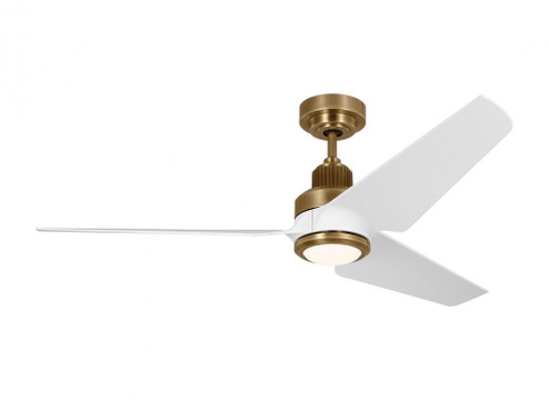 Ruhlmann Smart 52'' Dimmable Indoor/Outdoor Integrated LED Antique Brass Ceiling Fan (6|3RULSM52HABD)