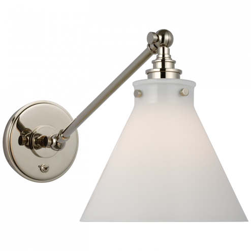 Parkington Single Library Wall Light (279|CHD 2525PN-WG)