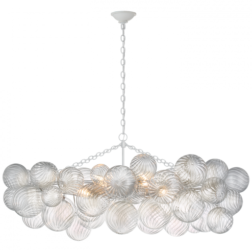 Talia Medium Linear Chandelier (279|JN 5116PW-CG)