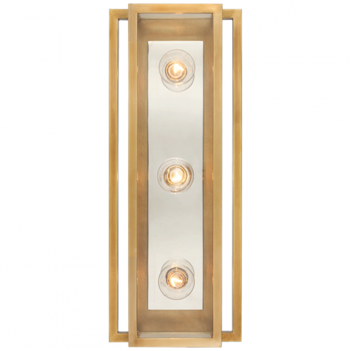 Halle 18'' Vanity Light (279|S 2202HAB/PN-CG)