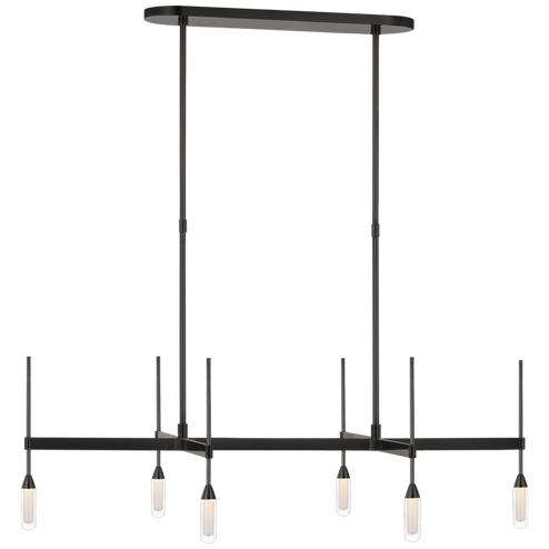 Overture Medium Downlight Linear Chandelier (279|PB 5045BZ-CG)