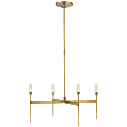 Overture Medium Uplight Chandelier (279|PB 5041NB-CG)