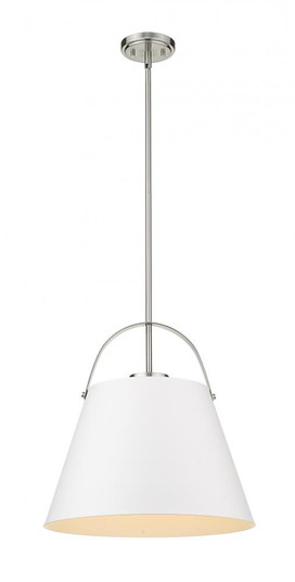 1 Light Pendant (276|726P18-MW+BN)