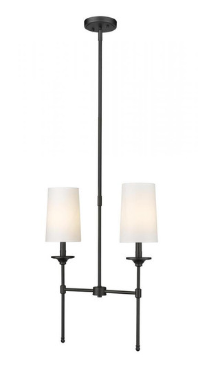 2 Light Linear Chandelier (276|3033-2L-MB)