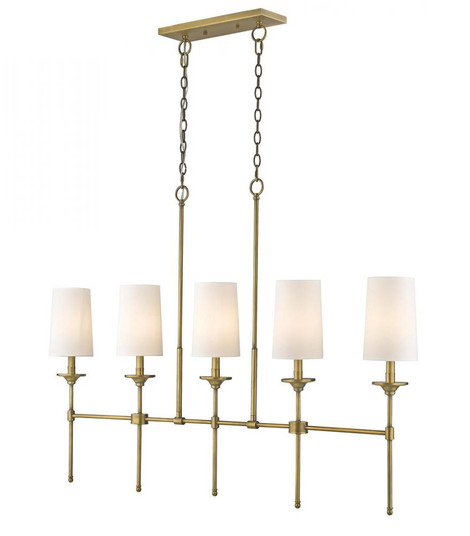 5 Light Linear Chandelier (276|3033-5L-RB)