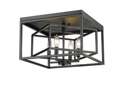 4 Light Flush Mount (276|457F-MB)