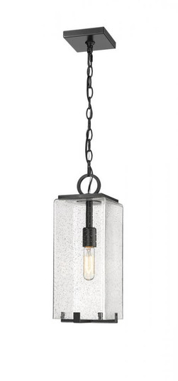 1 Light Outdoor Chain Mount Ceiling Fixture (276|592CHM-BK)