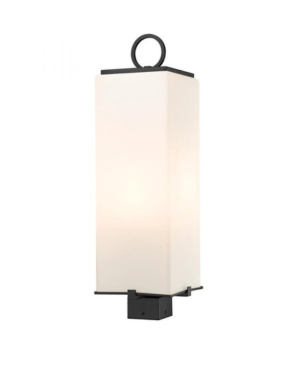 3 Light Outdoor Post Mount Fixture (276|593PHBS-BK)