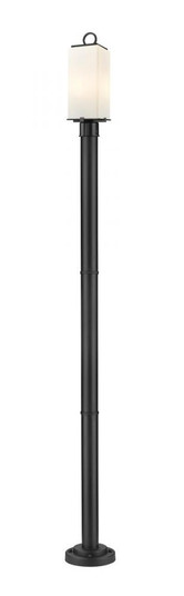 2 Light Outdoor Post Mounted Fixture (276|593PHMR-567P-BK)