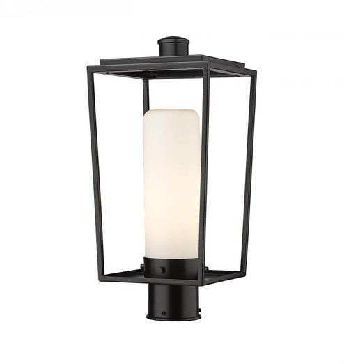 1 Light Outdoor Post Mount Fixture (276|595PHMR-BK)