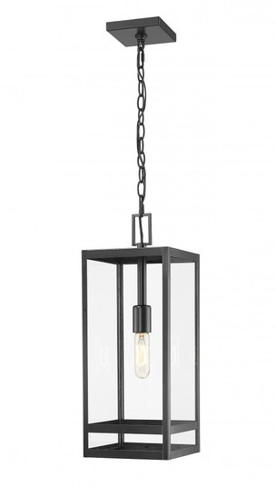 1 Light Outdoor Chain Mount Ceiling Fixture (276|596CHB-BK)
