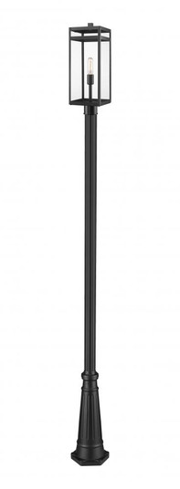 1 Light Outdoor Post Mounted Fixture (276|596PHBR-519P-BK)