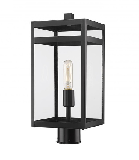 1 Light Outdoor Post Mount Fixture (276|596PHMR-BK)