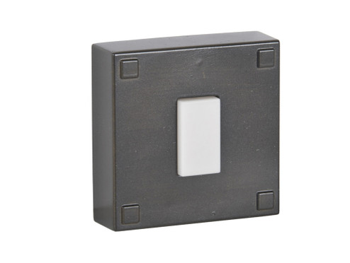 Surface Mount LED Lighted Push Button in Bronze (20|PB5015-BZ)