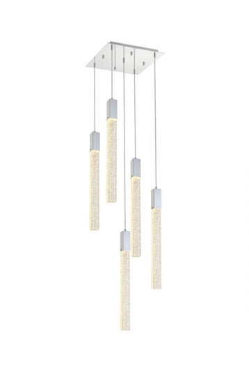 Weston 5 lights pendant in chrome (758|2066D16C)