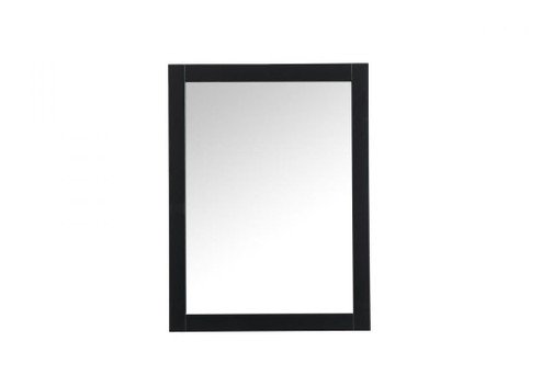 Aqua vanity mirror 24x32 inch in black (758|VM22432BK)