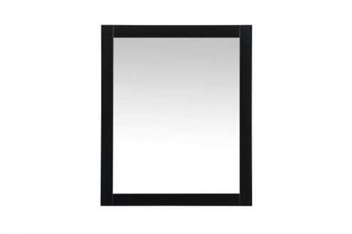 Aqua vanity mirror 30x36 inch in black (758|VM23036BK)