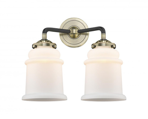 Canton - 2 Light - 14 inch - Black Antique Brass - Bath Vanity Light (3442|284-2W-BAB-G181-LED)