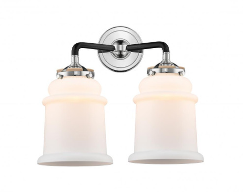Canton - 2 Light - 14 inch - Black Polished Nickel - Bath Vanity Light (3442|284-2W-BPN-G181)