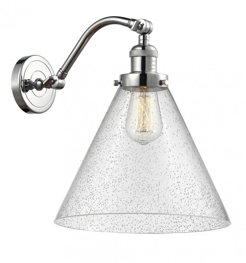 Cone - 1 Light - 12 inch - Polished Chrome - Adjustable Sconce (3442|515-1W-PC-G44-L-LED)