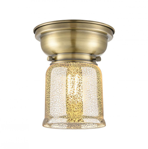 Bell - 1 Light - 6 inch - Antique Brass - Flush Mount (3442|623-1F-AB-G58-LED)