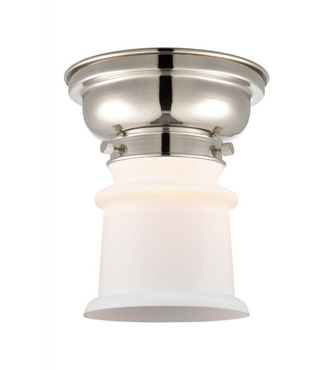 Canton - 1 Light - 6 inch - Polished Nickel - Flush Mount (3442|623-1F-PN-G181S-LED)