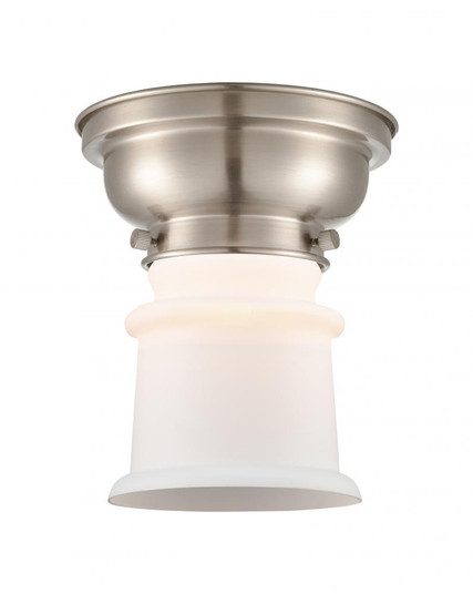 Canton - 1 Light - 6 inch - Brushed Satin Nickel - Flush Mount (3442|623-1F-SN-G181S)