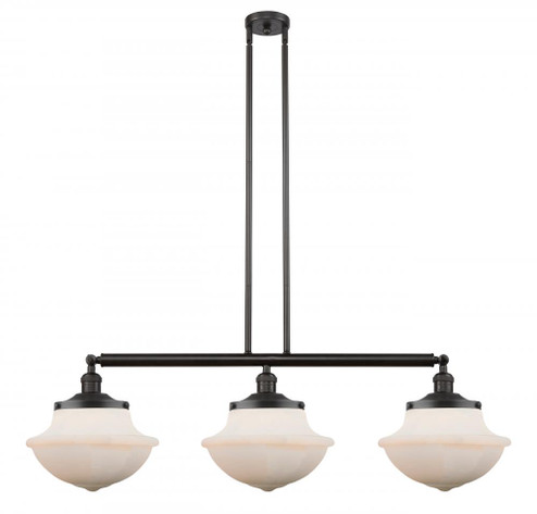 Oxford - 3 Light - 42 inch - Oil Rubbed Bronze - Stem Hung - Adjustable Island Light (3442|213-OB-G541)