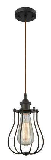 Muselet - 1 Light - 6 inch - Oil Rubbed Bronze - Cord hung - Mini Pendant (3442|516-1P-OB-CE513)