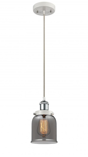 Bell - 1 Light - 5 inch - White Polished Chrome - Cord hung - Mini Pendant (3442|916-1P-WPC-G53)