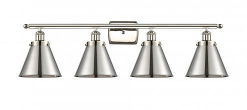 Appalachian - 4 Light - 36 inch - Polished Nickel - Bath Vanity Light (3442|916-4W-PN-M13-PN-LED)