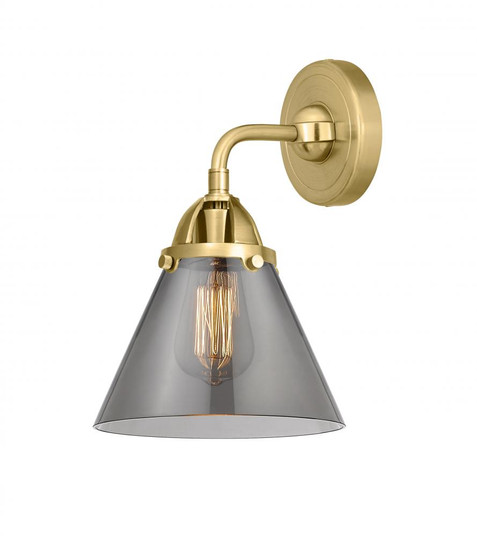 Cone - 1 Light - 8 inch - Satin Gold - Sconce (3442|288-1W-SG-G43)