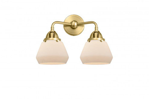 Fulton - 2 Light - 15 inch - Satin Gold - Bath Vanity Light (3442|288-2W-SG-G171-LED)