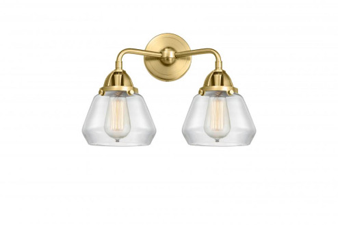 Fulton - 2 Light - 15 inch - Satin Gold - Bath Vanity Light (3442|288-2W-SG-G172)