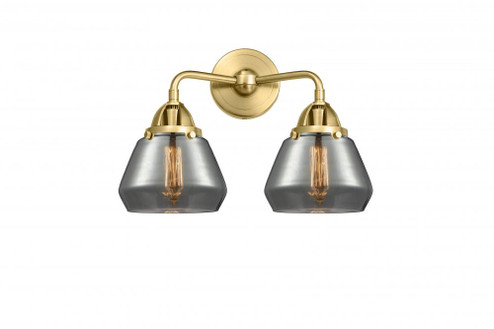 Fulton - 2 Light - 15 inch - Satin Gold - Bath Vanity Light (3442|288-2W-SG-G173)