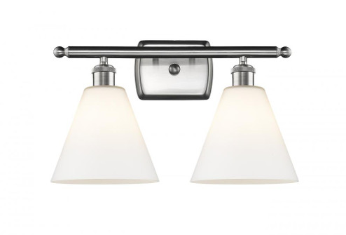 Berkshire - 2 Light - 18 inch - Brushed Satin Nickel - Bath Vanity Light (3442|516-2W-SN-GBC-81)