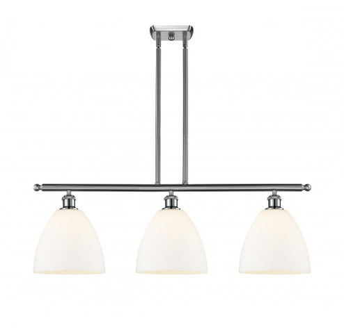 Bristol - 3 Light - 36 inch - Brushed Satin Nickel - Stem hung - Island Light (3442|516-3I-SN-GBD-91)
