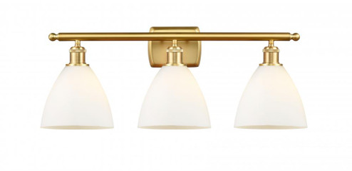 Bristol - 3 Light - 28 inch - Satin Gold - Bath Vanity Light (3442|516-3W-SG-GBD-751)