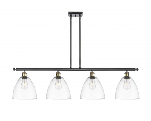 Bristol - 4 Light - 48 inch - Black Antique Brass - Cord hung - Island Light (3442|516-4I-BAB-GBD-92)