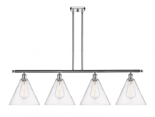 Berkshire - 4 Light - 50 inch - Polished Chrome - Stem hung - Island Light (3442|516-4I-PC-GBC-122)