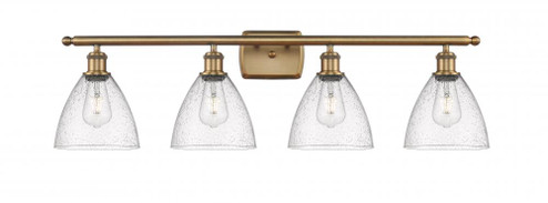 Bristol - 4 Light - 38 inch - Brushed Brass - Bath Vanity Light (3442|516-4W-BB-GBD-754)