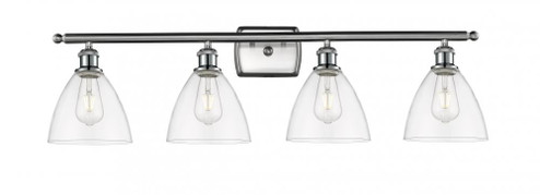 Bristol - 4 Light - 38 inch - Brushed Satin Nickel - Bath Vanity Light (3442|516-4W-SN-GBD-752)