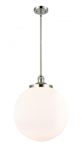Beacon - 1 Light - 16 inch - Polished Nickel - Stem Hung - Pendant (3442|201S-PN-G201-16)