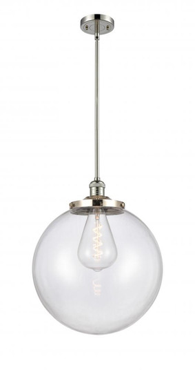 Beacon - 1 Light - 16 inch - Polished Nickel - Stem Hung - Pendant (3442|201S-PN-G202-16)